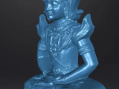 BUDHA GOD 3D model