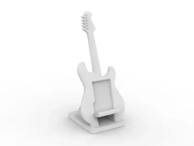 Guitar Stand 3D Printable 3D print model