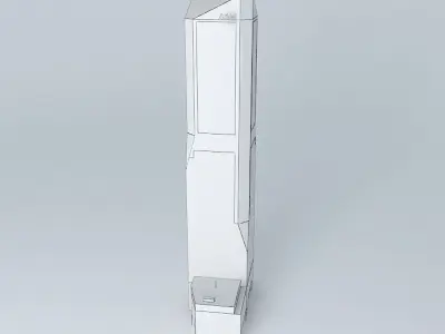 Central Plaza One by night Free 3D model