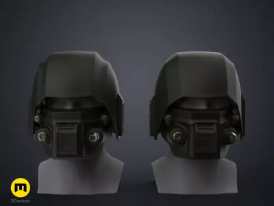 HK-87 Droid Helmet - Star Wars 3D print model