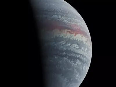 Exoplanet Series 01 - Crimson Storm 3D model