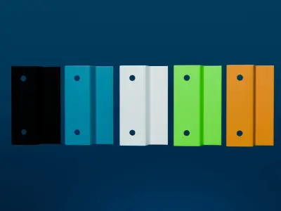 Balcony door handle Free 3D print model