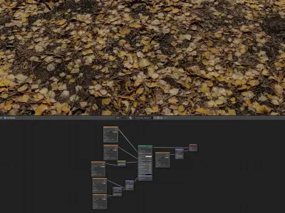 Autumn leaves  Texture