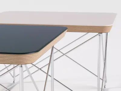 LTR eames side table 3D model
