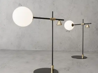 CRANE Table lamp by Aromas del Campo 3D model