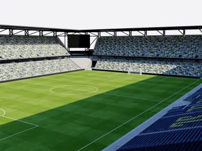 Geodis Park - Nashville - USA 3D model