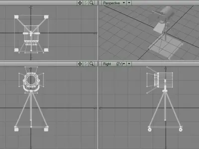 Spotlight - Type 1 3D model