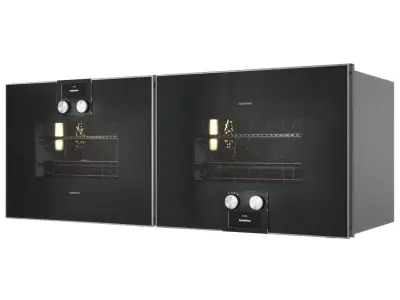 Gaggenau BS470101 and BS474101 Combi-steam oven 400 series  3D model