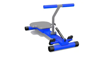 Kid Play Fitness Low-poly 3D model order