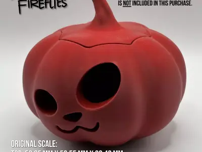 Kawaii Jack-O-Lantern Pumpkin 3D print model