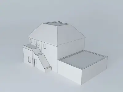 Natwest Bank Finney Ln Cheadle SK8 3PX UK 3D model