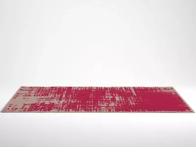 A abstract rug 3D model