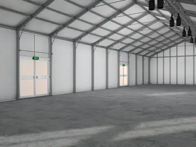 Event Exhibition Tent 2 3D model