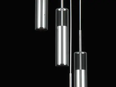 75606x Cilino Lightstar Hanging Chandelier 3D model