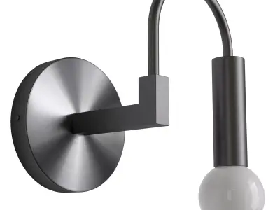 Arch Sconce Low-poly 3D model