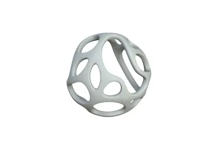 SciFi Cube Object No 21488 Low Poly Shape Texture