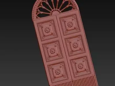 door 1 3D print model