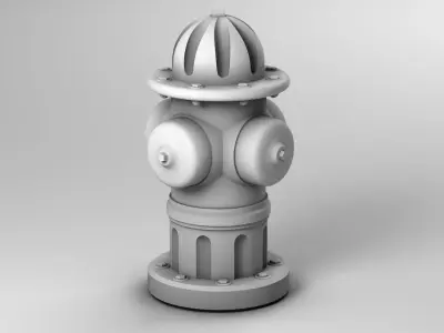 Fire Hydrant 3D model