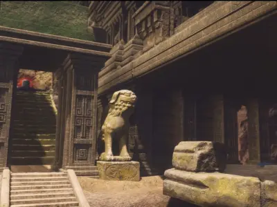 Ancient-Temple 3D model