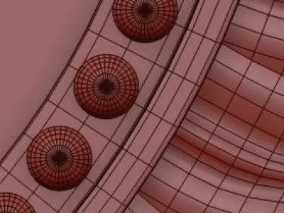 Wall mirror 6 3D model