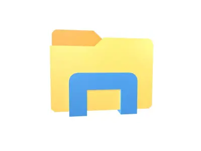 File Icon v1 001 Low-poly 3D model