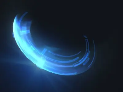 Unity Game VFX - Sci-fi Sword Slash 3D model