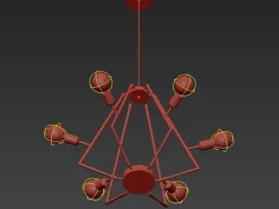 Colorado Chandelier 3D model