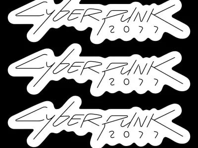 Cyberpunk2077 Neon Sign 3D model