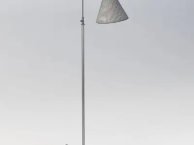 Curves Floor Lamp 3D model