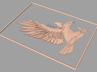 3D carved model furniture 3D design used for artcam aspire E821 3D model