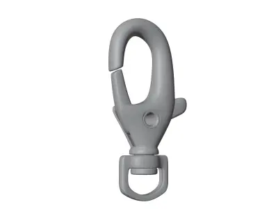 key chain Low-poly 3D model