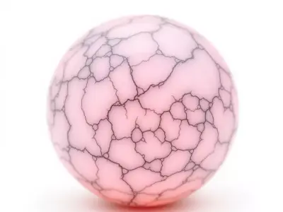 Marble Pink Veined HQ PBR Textures Set Texture