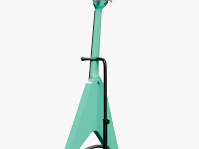  Gibson Flying V Mint Bass Guitar PBR 