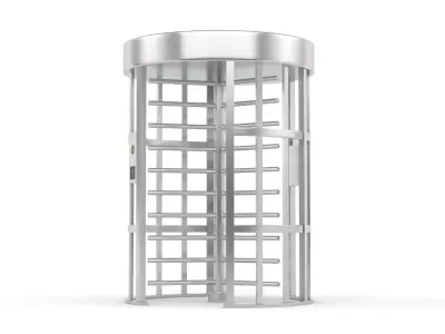 Security Turnstile Access 3D model