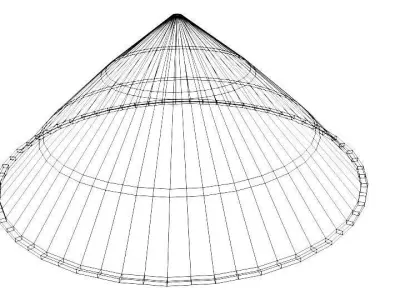 Hat - Conical 3D model