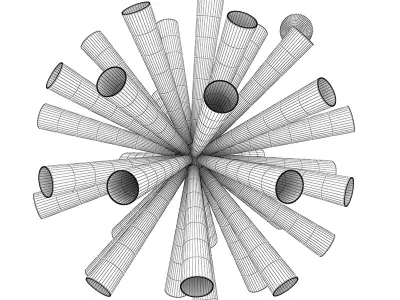 Ceiling Lamp 3D model 39