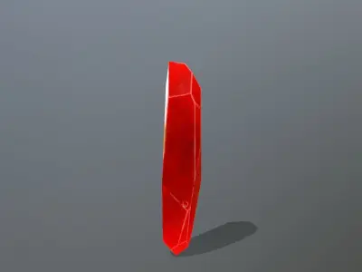 Crystal Set sword Low-poly 3D model purchase