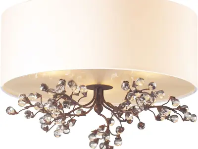 Chandeliers chandelier with four lights 3D model