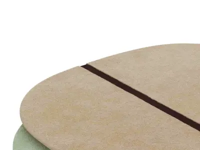 Oona Rug 140x140 3D model