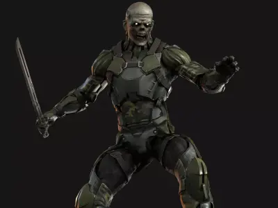 WestlandReaper8 Low-poly 3D model