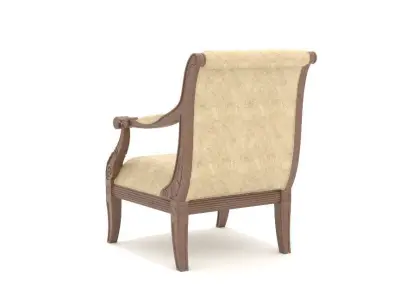 Noobist - Armchair - Bazrair Low-poly 3D model