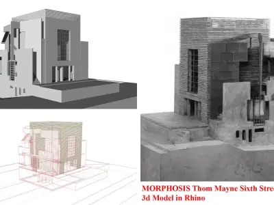 Sixth Street Residence Project by Thom Mayne with Andrew Zago 3D model