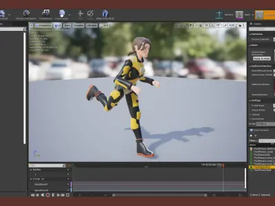 Polygon Sci-Fi Characters Low-poly 3D model