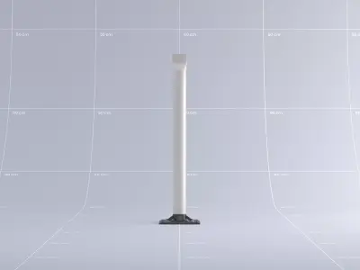 Toronto Safety Flexible Pole 02 3D model