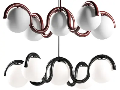 Astraeus Clarke Lenox Pendant Lamp 3D model