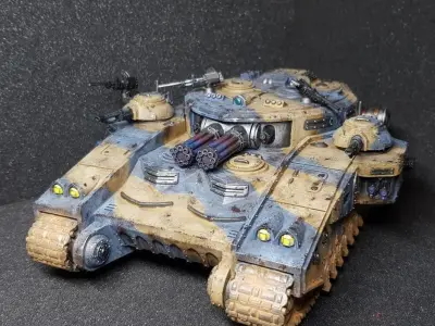 Feudal Guard - Super Battle Tank 3D print model