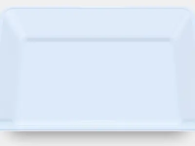 MIXTUR Oven-serving dish Low-poly 3D model