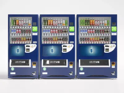 Vending Machine Collection 3D Model Pack