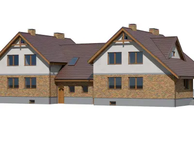 Cottage 018 3D model