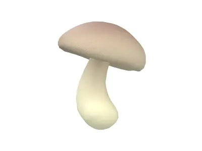 Mushroom v1 001 Low-poly 3D model